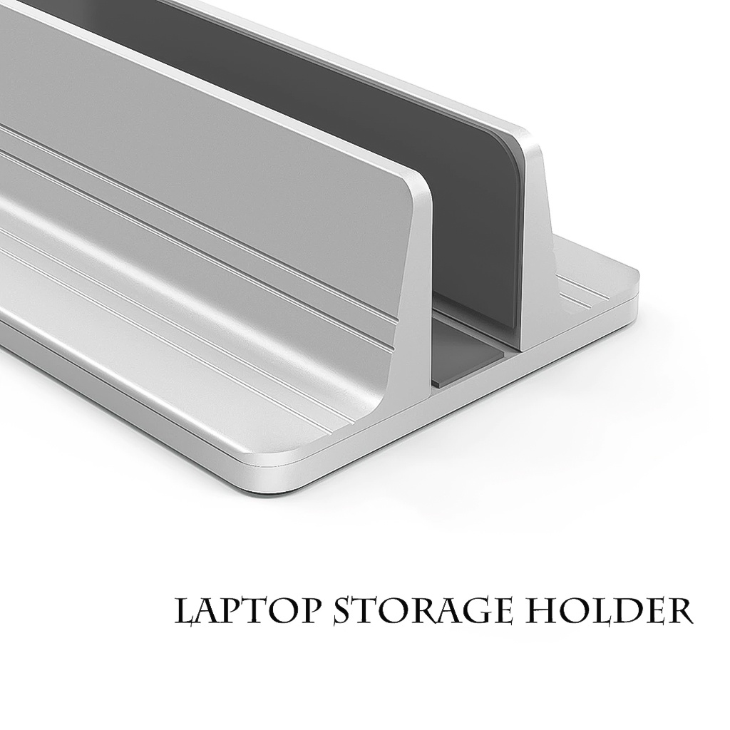 Giá đỡ Laptop kiêm đế dựng đứng cho Laptop Macbok máy tính bảng Ip Surface bằng nhôm nguyên khối | BigBuy360 - bigbuy360.vn