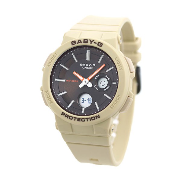 Đồng hồ nữ dây nhựa Casio Baby-G chính hãng Anh Khuê BGA-255-5ADR