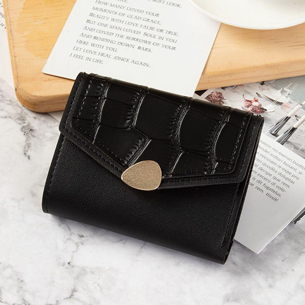 MIH Ví Đựng Thẻ Dáng Ngắn Cỡ Nhỏ Thiết Kế Dễ Thương