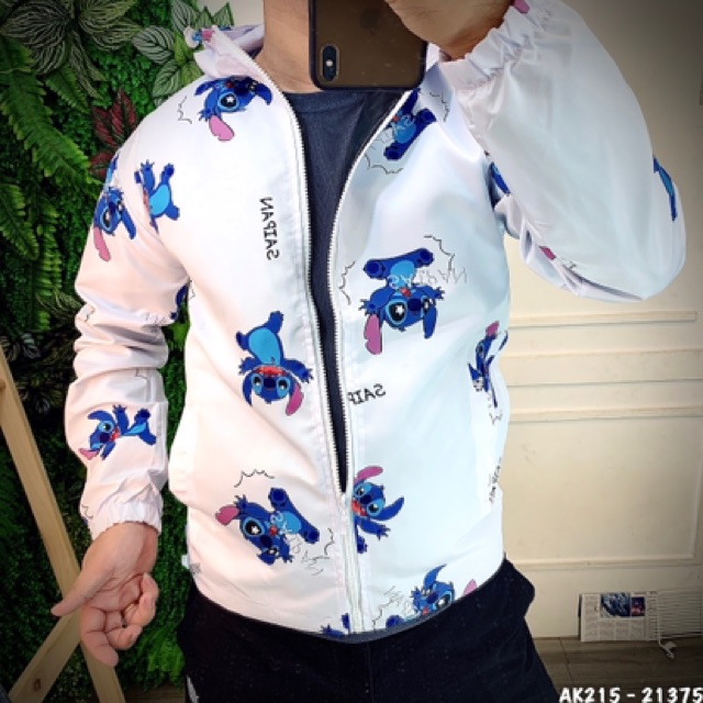 ⚡️ FREESHIP ⚡️ Áo Khoác Dù 215 Bomber Jackets Stich Dù 2 Lớp Hàng Unisex | BigBuy360 - bigbuy360.vn