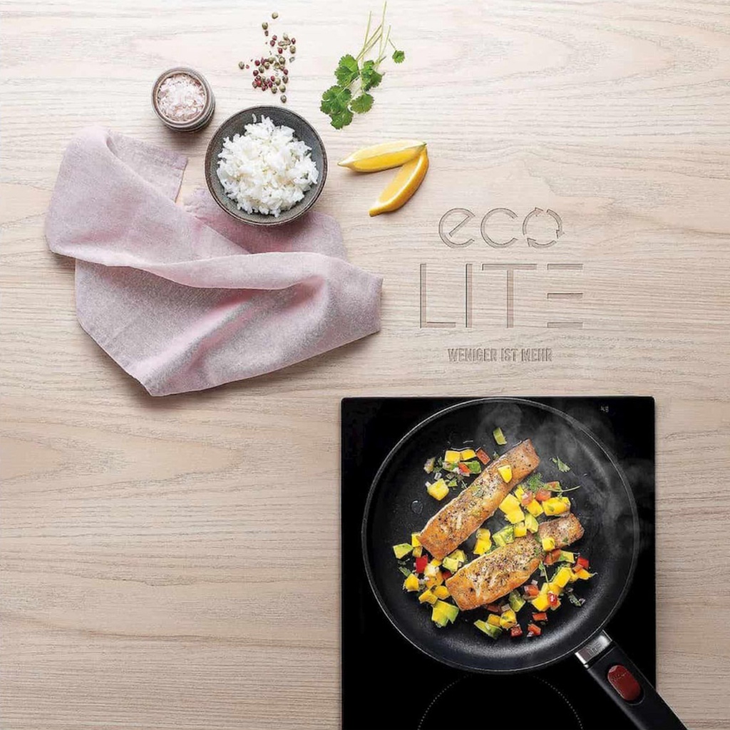 Chảo chống dính bếp từ WOLL Eco Lite Fry Pan 5 lớp 3 size 20 cm - 24 cm - 28 cm