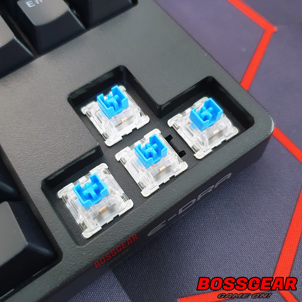 Bàn Phím Cơ Gaming E-DRA EK387L Phiên Bản RGB 2022 Huano Switch Chính Hãng