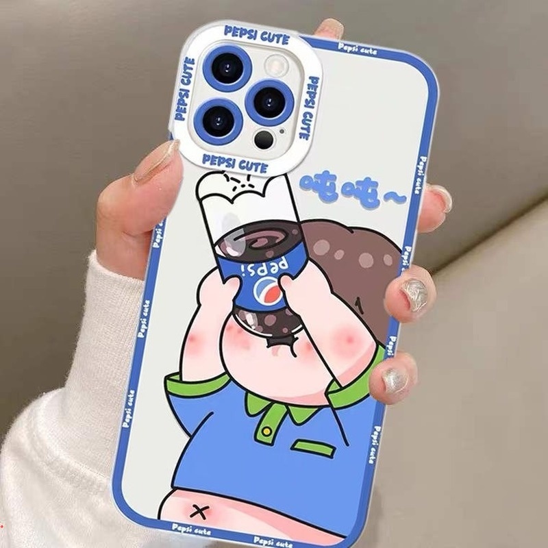 Ốp Điện Thoại Silicon Mềm Trong Suốt Họa Tiết Hoạt Hình Cho Iphone 11 12 13 Pro MAX X XS MAX XR 6 7 8 Plus