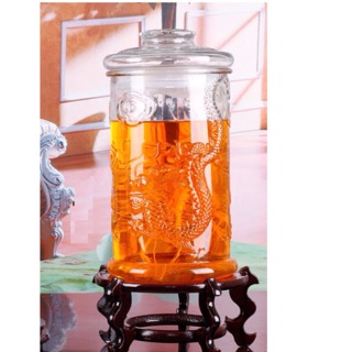 Bình ngâm rượu trụ trơn 10 lít- 12 lít