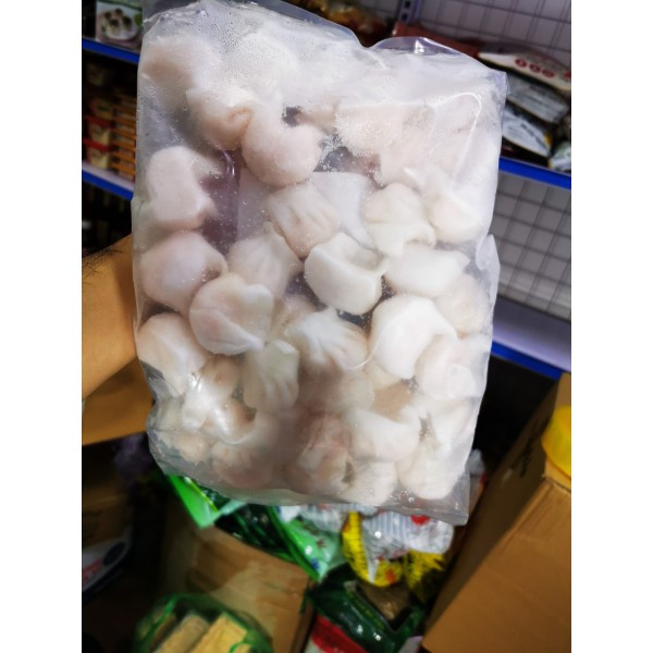 Há cảo tôm Bamboo 880gr và túi 270gr vỏ mỏng, nhân tôm đầy đặn (dimsum)