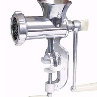 Máy xay thịt bằng tay bằng gang