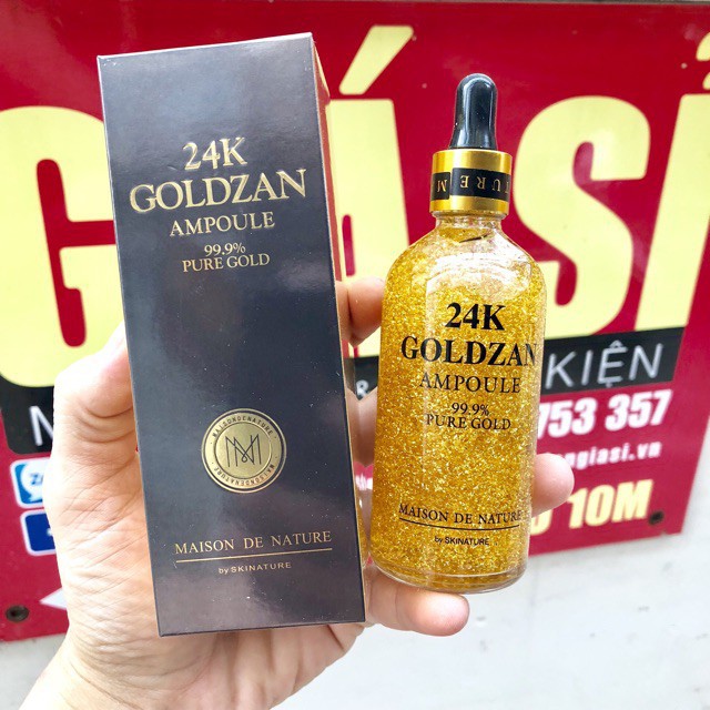 Tinh chất Serum vàng 24k Goldzan (hàng thái, hình chụp thật)