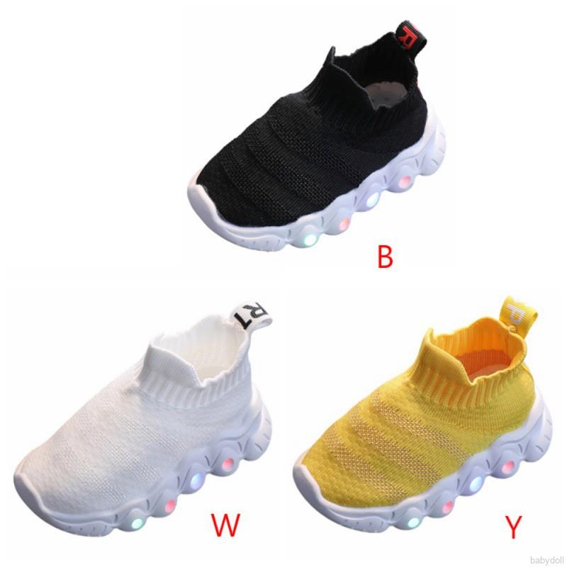 Children's LED Light Socks Shoes Child Girl Boy Breathable Light Soles Fashion Casual Shoes