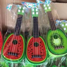 Đàn Dưa Hấu Ukulele Mini 32cm Trái Cây cho bé - Đàn hoa quả