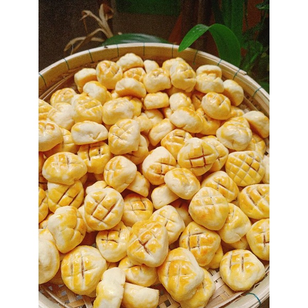 500gr bánh dứa trà xanh thơm ngon ăn là ghiền