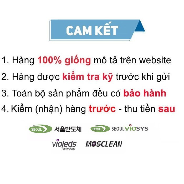 Máy bắt muỗi (đèn bắt muỗi) LED UV Mosclean Hàn Quốc, nhập khẩu chính hãng, Bảo Hành 2 Năm Rmic