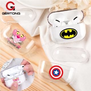 Vỏ PC cứng họa tiết hoạt hình dùng để bảo vệ hộp sạc của tai nghe Airpods