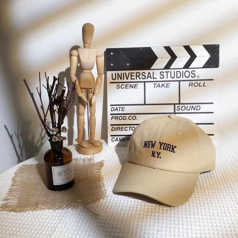 Mũ lưỡi trai Newyork Ny,Nón kết nhiều màu phong cách Ulzzang form unisex nam nữ