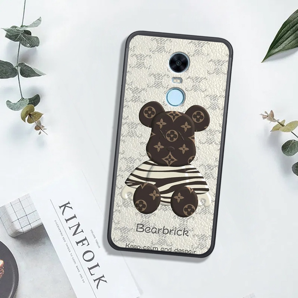 [HOT]ỐP  XIAOMI REDMI NOTE 3 - REDMI 5 - REDMI 5 PLUS  , In Hình Gấu Robot họa tiết L-V màu sắc cực đẹp.