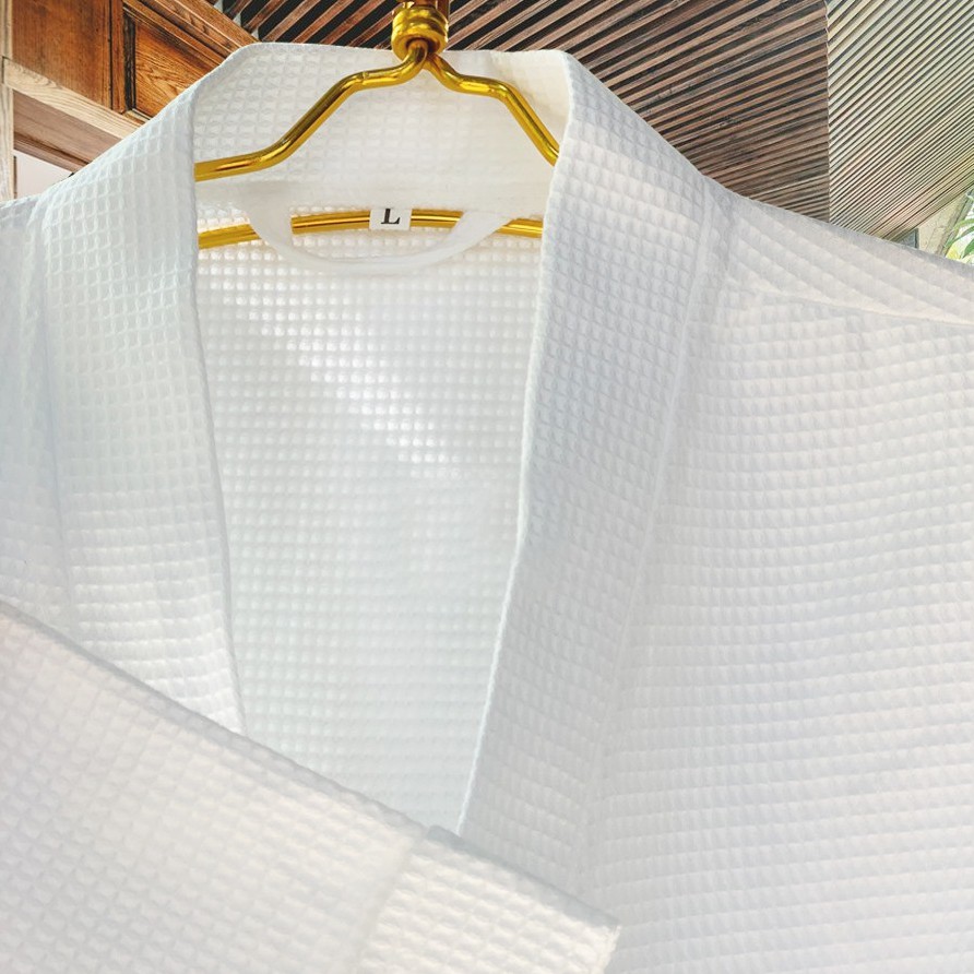 Áo Choàng Tắm Dệt Tổ Ong (Cotton)  cao cấp, 100% cotton, đủ màu, đủ size [Hàng VNXK]