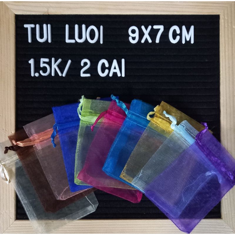 5 TÚI LƯỚI MINI ( ẢNH THẬT )
