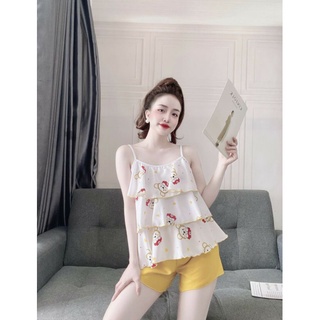 Sét đùi lụa tầng
