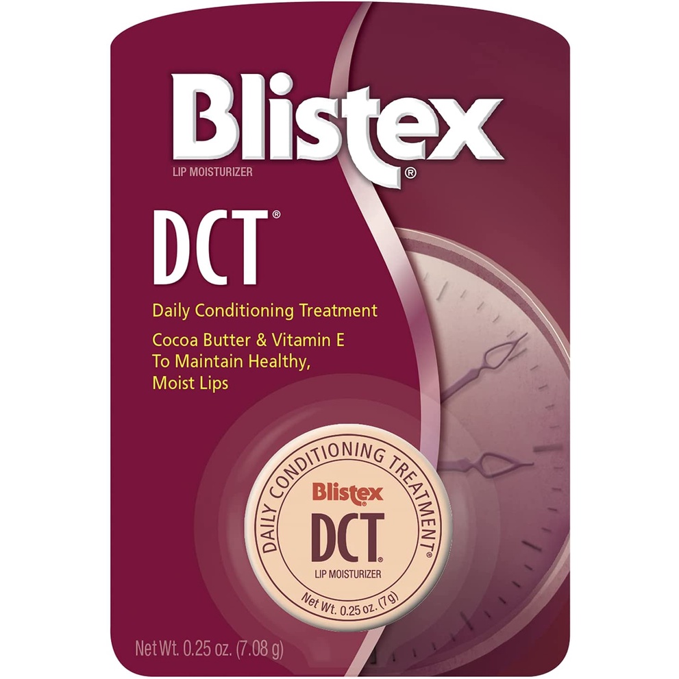Blistex DCT Daily Conditioning Treatment - Kem dưỡng ẩm môi chuyên sâu chiết xuất bơ hạt mơ 7.08g