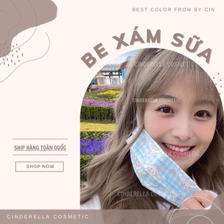 Thuốc nhuộm Be Xám Sữa ( tặng kèm trợ nhuộm, găng tay)