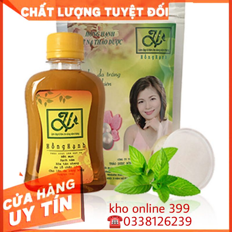 [HÀNG CHÍNH HÃNG] làm đẹp da Hồng Hạnh, thảo dược hồng hạnh