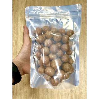 500gr hạt macca - hạt mắc ca sấy nứt vỏ - hàng size to