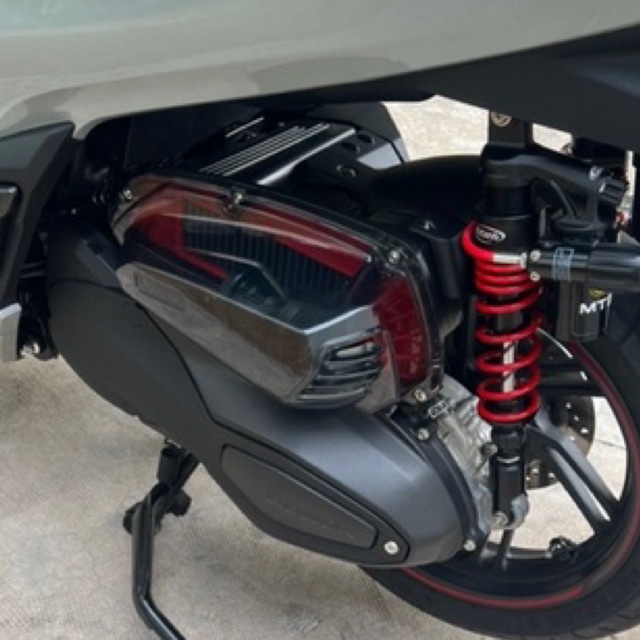 Combo Ốp Pô E & Lọc Gió Thép Cho Xe SH 350i Hàng Chính Hãng Zhipat