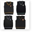 Áo Len Harry Potter Áo Khoác Hufflepuff Ravenclaw Slytherin Gryffindor Áo Len Không Tay