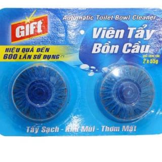 Viên tẩy bồn cầu Gift (vỉ 4viên * 55g)