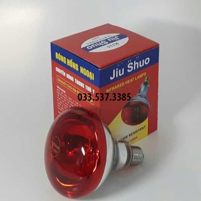 Combo 10 bóng đèn úm gà, đèn sưởi gà chuyên dụng, siêu bền