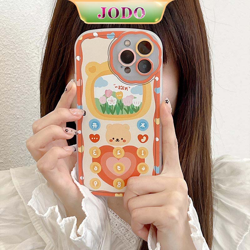 Ốp Điện Thoại TPU Mềm Chống Sốc Hình Gấu Cho iPhone 11 12 13 Pro Promax X XR XSMax SE