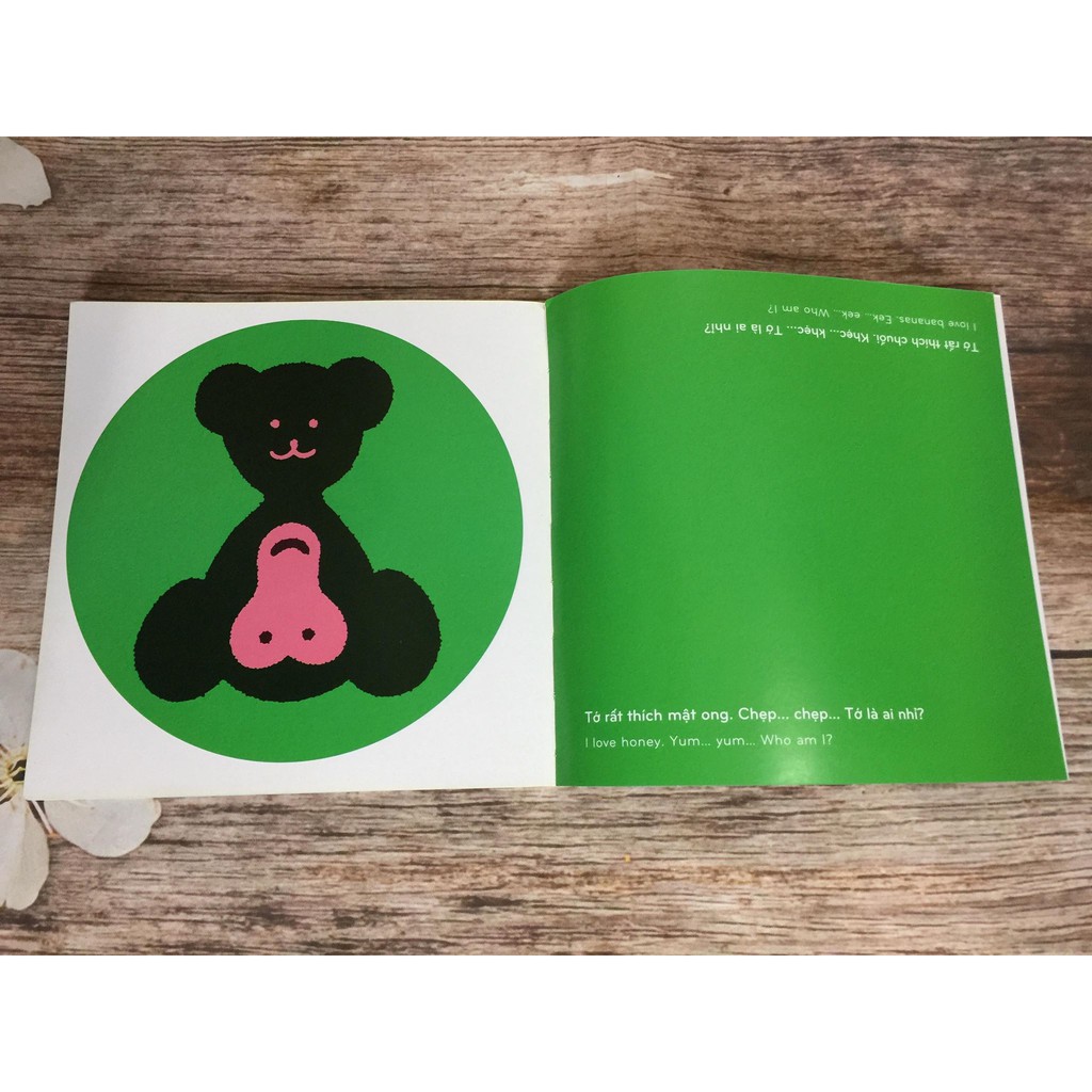 Sách Ehon song ngữ Việt Anh - Đây là ai - Đây là cái gì (bộ 2 cuốn) | BigBuy360 - bigbuy360.vn