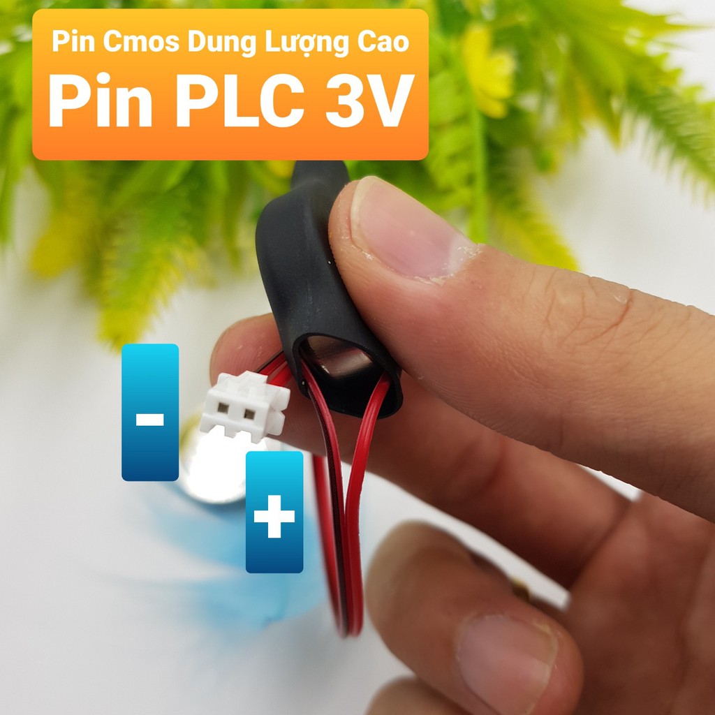 Pin 3V Nồi Cơm Điện🍀🍀Pin Cmos 3V Pin PLC 3V 1000mAh CR2477 Jack 2.54MM