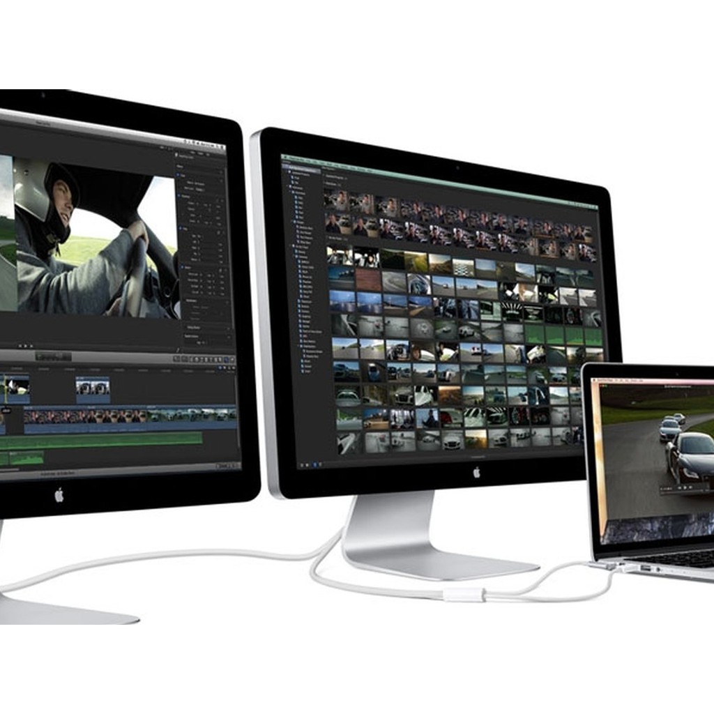 Cáp Mini DisplayPort/Thunderbolt to VGA Adapter MB572Z - Chính Hãng