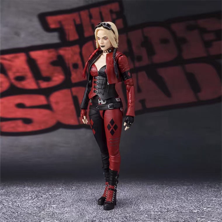 Bandai SHF Clown Girl New Suicide Squad Harley Quinn Mô hình đã hoàn thành