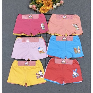 SÉT 3 QUẦN CHÍP ĐÙI BÉ GÁI HELLO KITTY ELSA PONY / ĐỒ LÓT, ĐỒ NGỦ BÉ GÁI