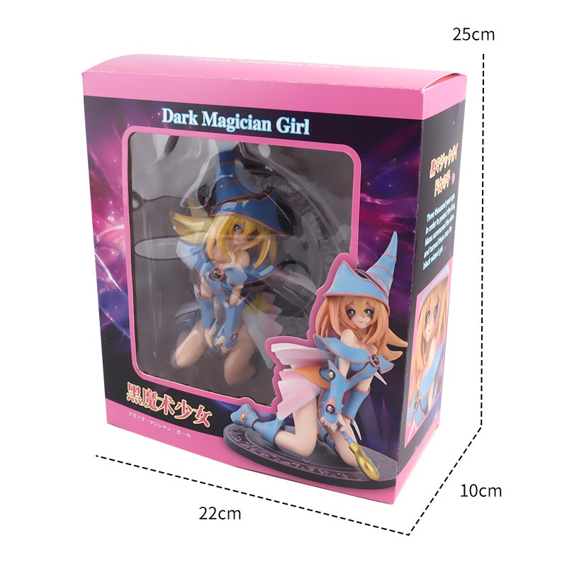 MH03 - Mô Hình Chất Lượng Cao Nhân Vật Dark Magician Girl Nữ Đệ Tử Phù Thủy Áo Đen Trong Vua Trò Chơi Yugioh