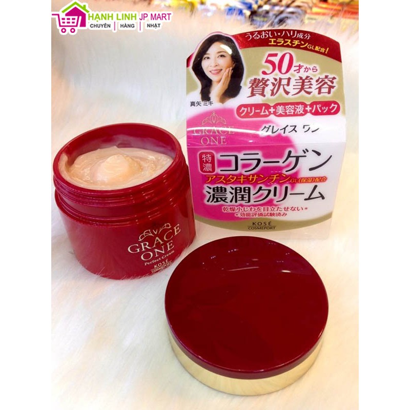 Kem Dưỡng Da Cho Tuổi Trung Niên- KOSÉ GRACE ONE COLLAGEN ENRICHED Chống Lão Hóa Chuyên Sâu