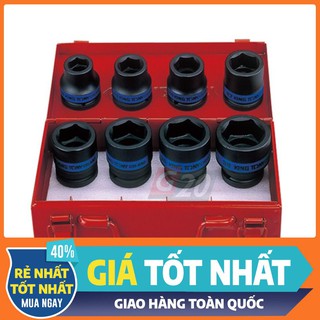 Bộ khẩu tuýp 3/4'' kingtony 6408mp - 8 chi tiết, 19-38mm