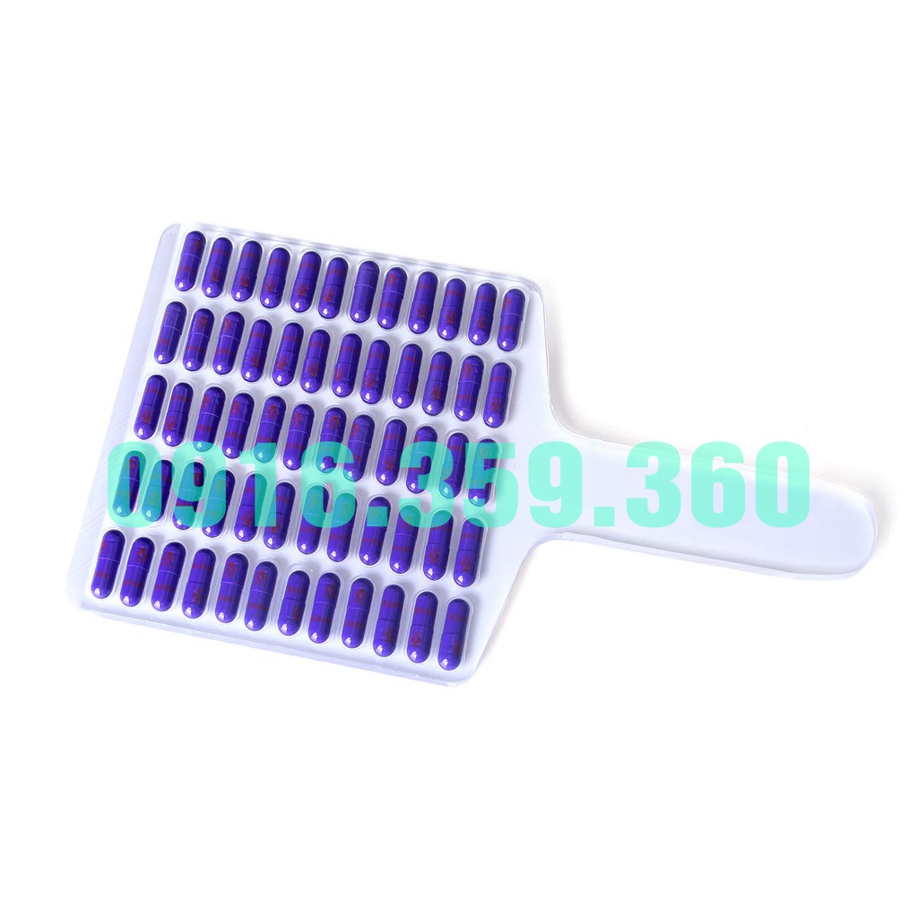 Khay đếm viên thuốc, khay đếm viên nang thủ công 60 viên