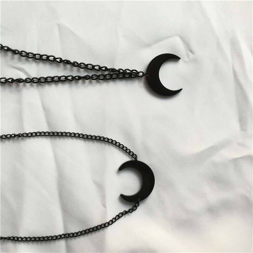 Dây Chuyền Mặt Trăng Thời Trang Hàn Quốc 12017
