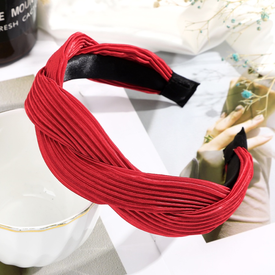 Băng đô cài tóc màu sắc đơn giản kiểu dáng thời trang cho nữ