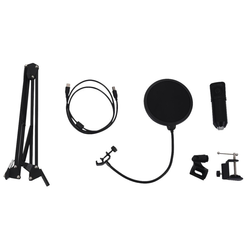 Usb Microphone Kit Usb Computer Cardioid Podcast Condenser Microphone