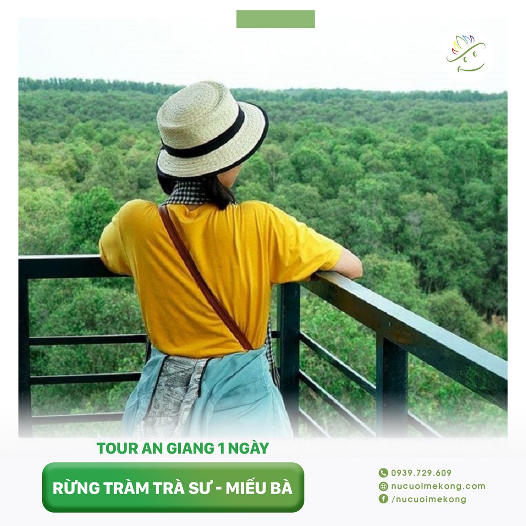 Tour rừng tràm Trà Sư 1 ngày từ Cần Thơ