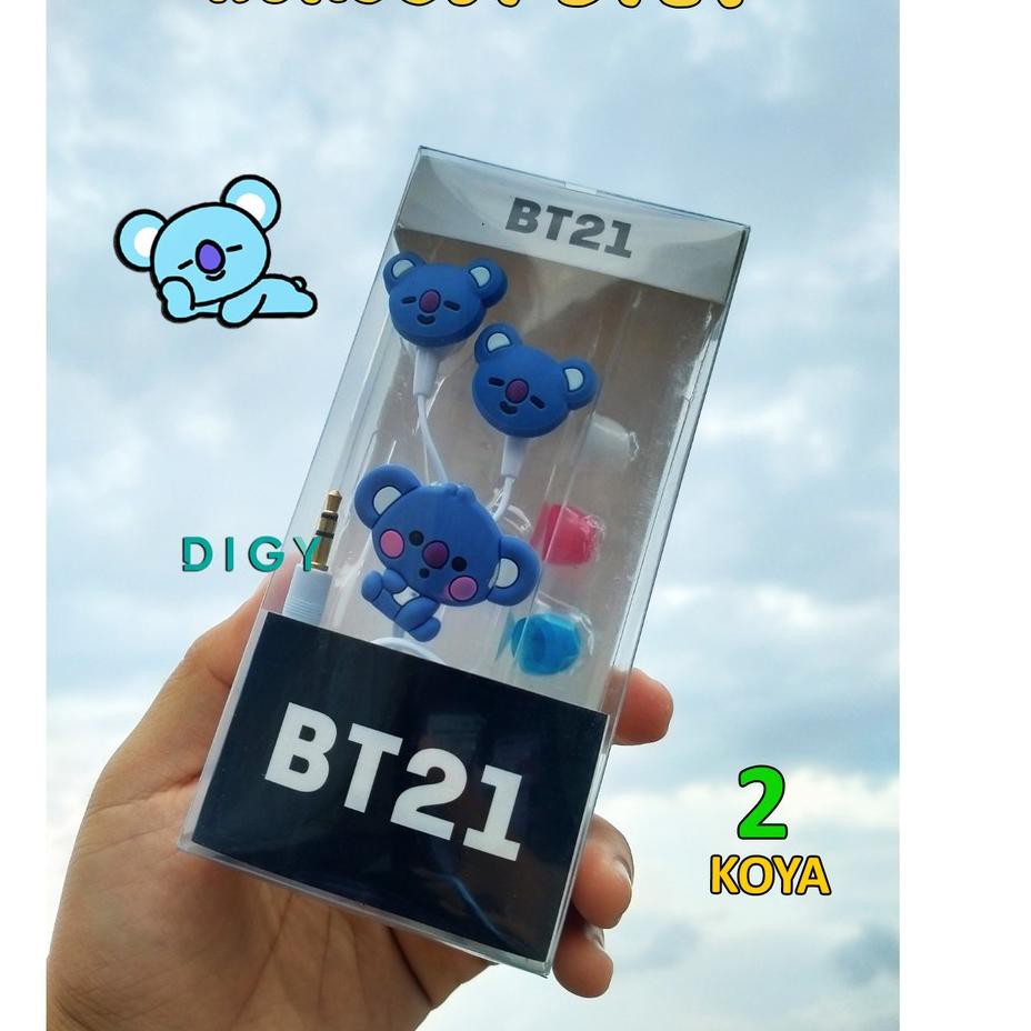 Tai Nghe Nhét Tai 5.5 Mall Bts Bt21 Hoạt Hình