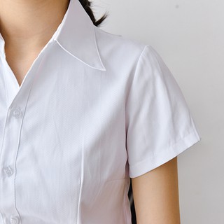 Áo Sơ Mi Trắng Tay Ngắn