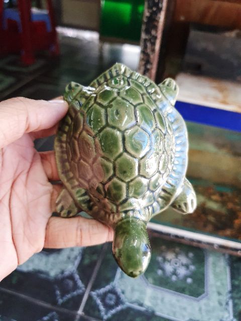 RÙA TRANG TRÍ HỒ CÁ NON BỘ 11x6x4cm