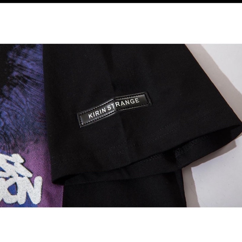 Áo phông kèm xích hình in đẹp form rộng unisex