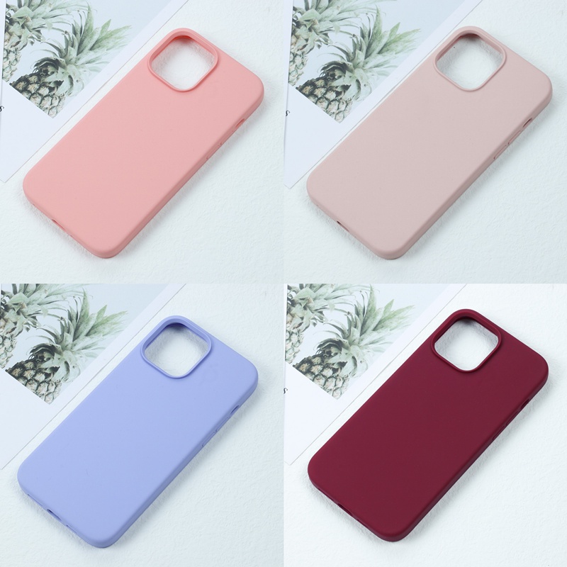 Ốp Điện Thoại silicon Mềm Chống Sốc Cao Cấp Cho iPhone 11 12 Pro max 12mini