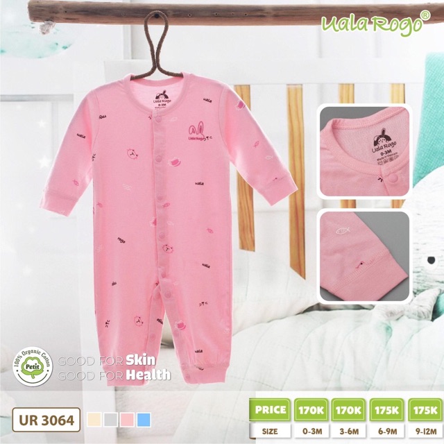 BODY PETIT KHÔNG TẤT UALA ROGO 3064