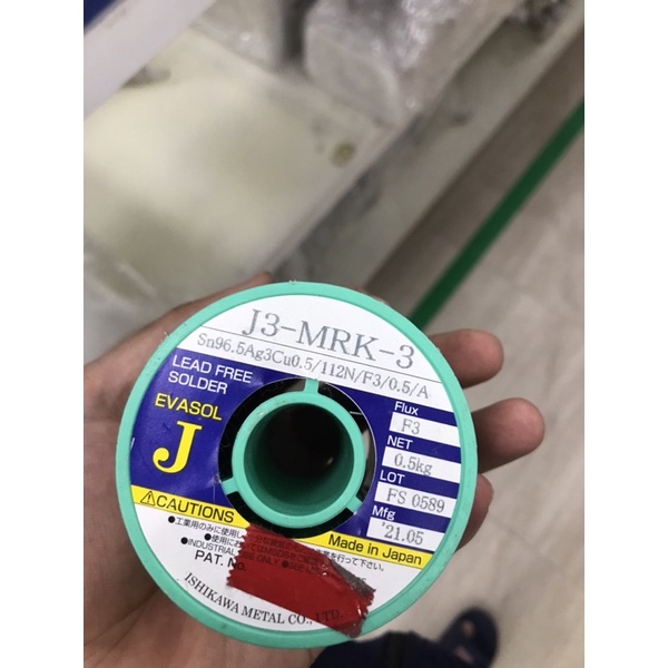Thiếc hàn không chì lẻ cuộn 2m J3-MRK-3